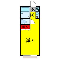 茂原駅 バス25分  追分下車：停歩8分 2階の物件間取画像